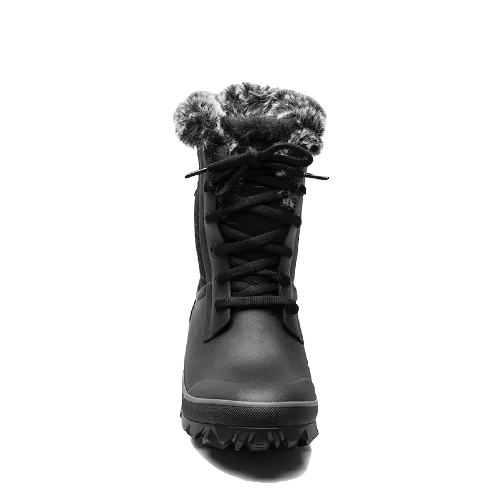 Front view of Bogs Arcata Dash Waterproof Lace Boot for women.