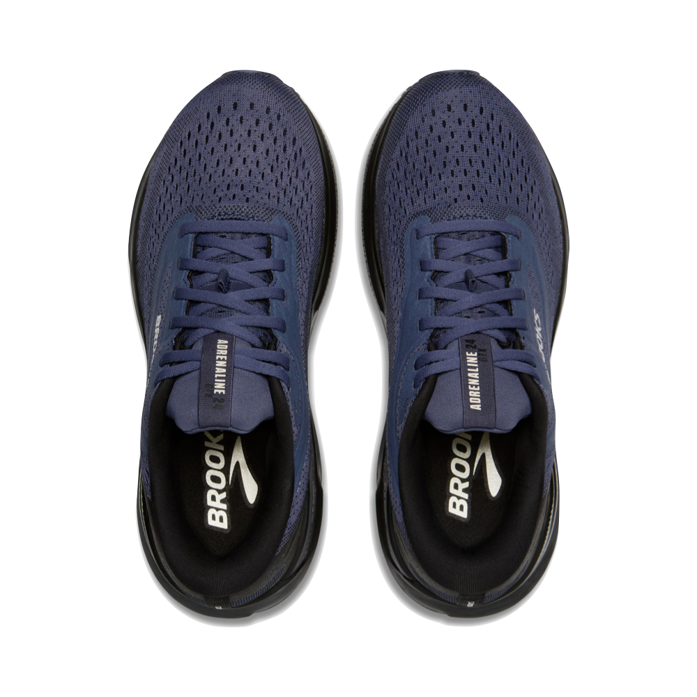 Top-down view of Brooks Adrenaline GTS 24 GTX Waterproof Sneaker for women.