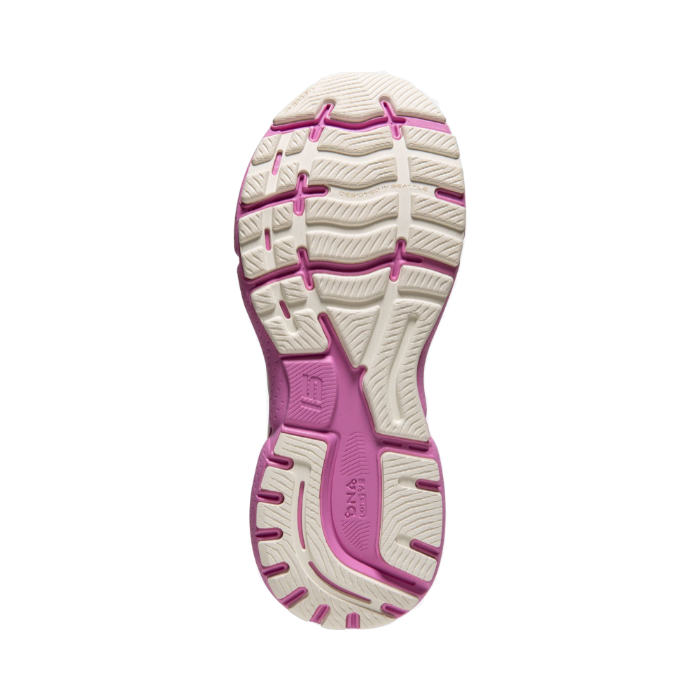 Bottom view of Brooks Ghost 15 for women.