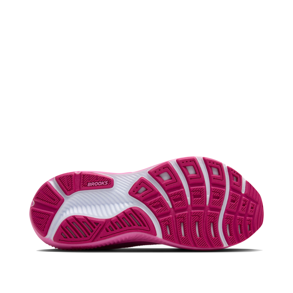 Bottom view of Brooks Ghost 17 Sneaker for women.