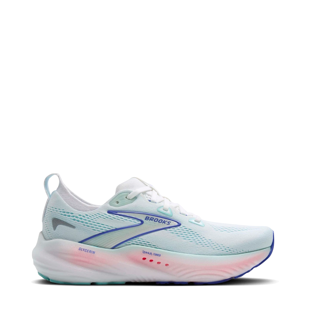Side (right) view of Brooks Glycerin 22 Sneaker for women.