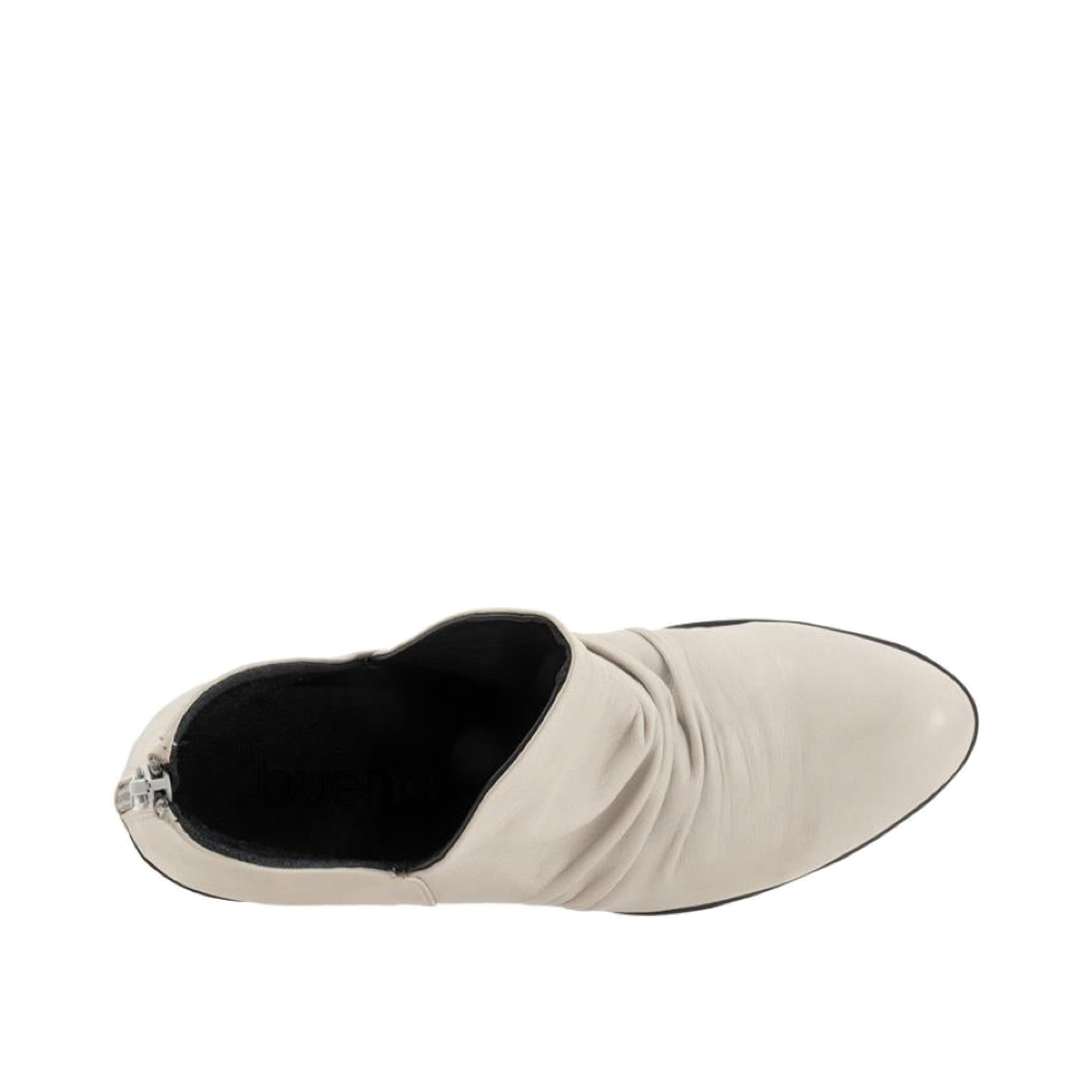Top-down view of Bueno Cori Rouched Leather Dress Boot for women.