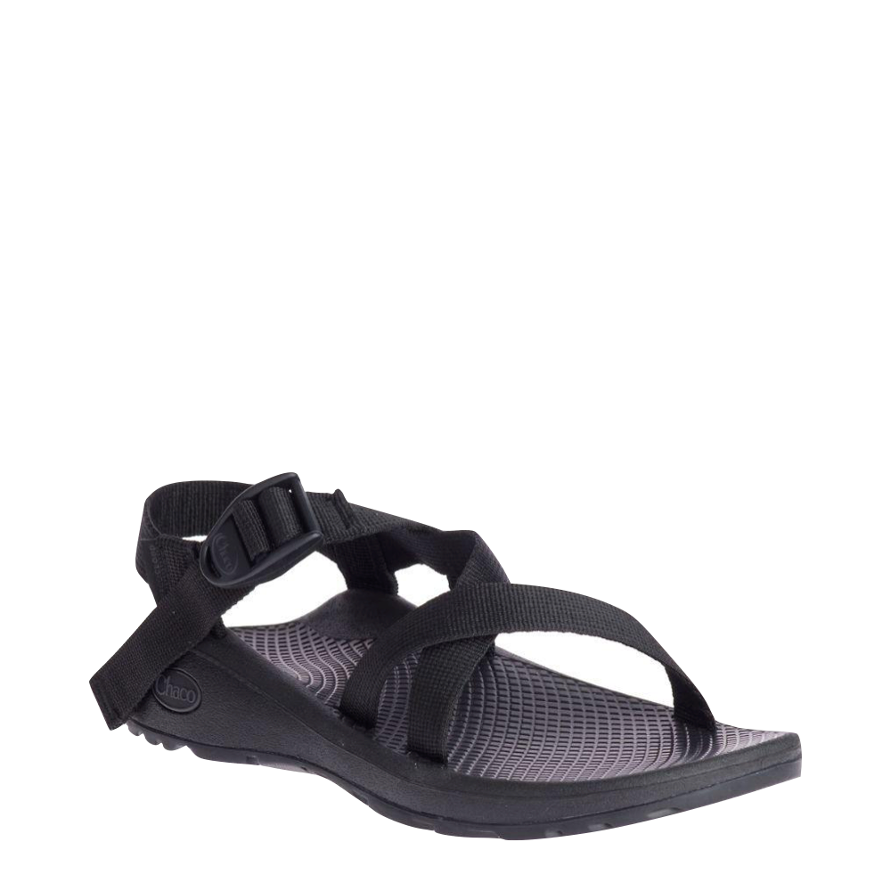 Chaco Women's Z/Cloud Sandal in Solid Black