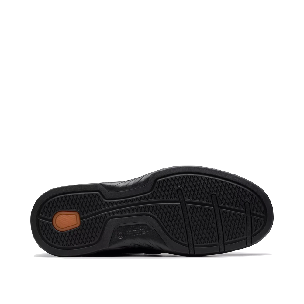 Bottom view of Clarks Un Briley Leather Lace Shoe for mens.