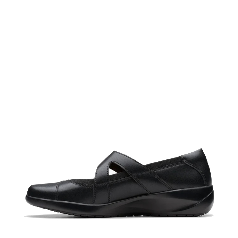 Side (left) view of Clarks Kaetlyn Jane Mary Jane for women.