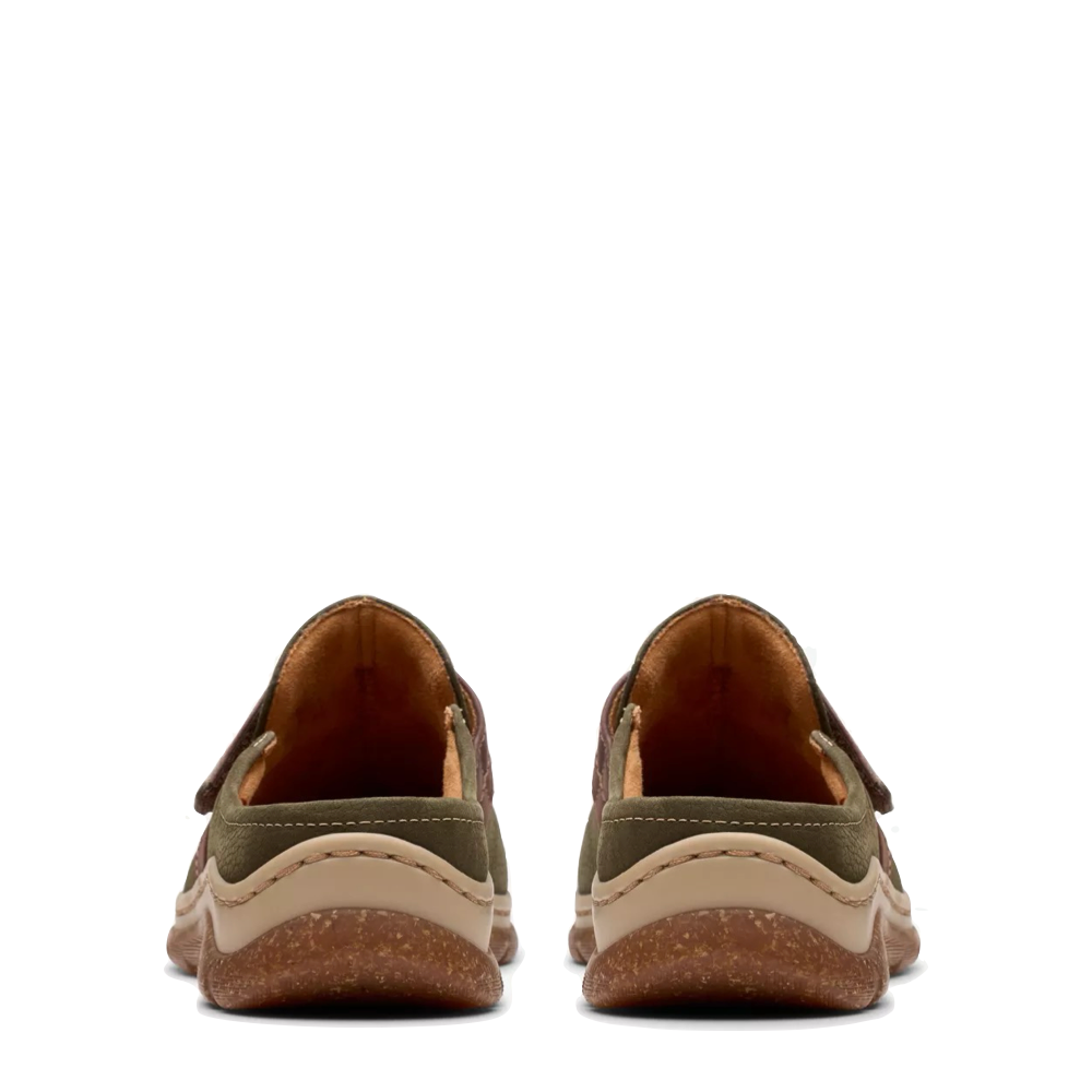 Back view of Clarks Orlene Clog for women.