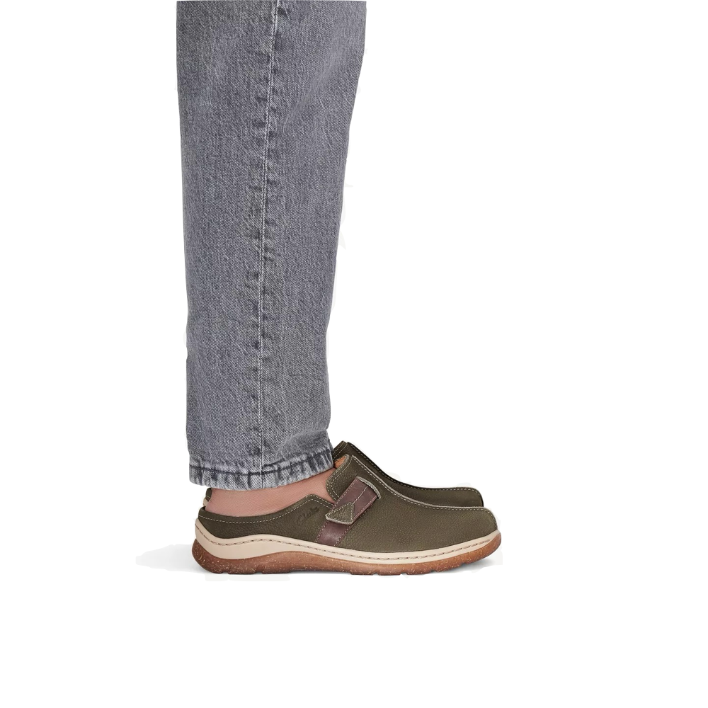 Model view of Clarks Orlene Clog for women.