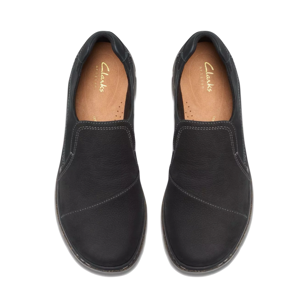 Top-down view of Clarks Orlene Slip On for women.