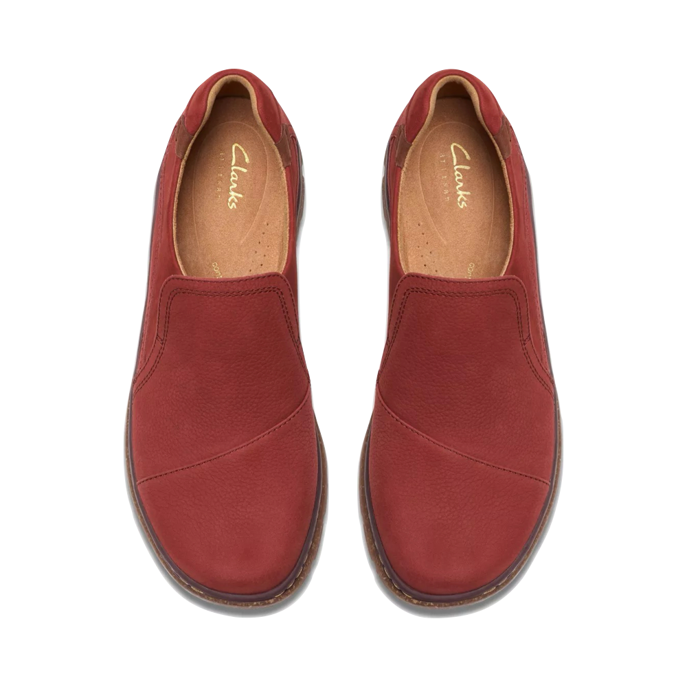 Top-down view of Clarks Orlene Slip On for women.