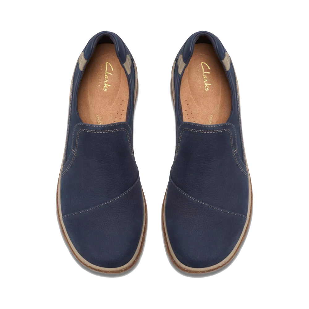 Top-down view of Clarks Orlene Slip On for women.