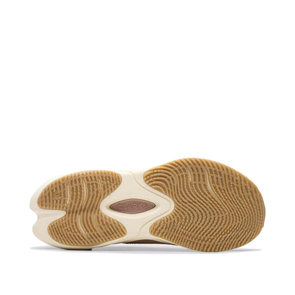 Bottom view of Clarks Pace Sneaker for women.