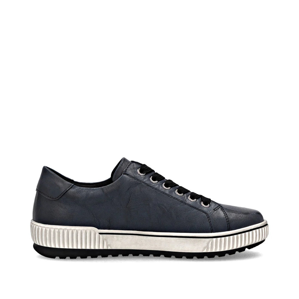 Remonte Women's Maditta 00 Waterproof Sneaker in Navy