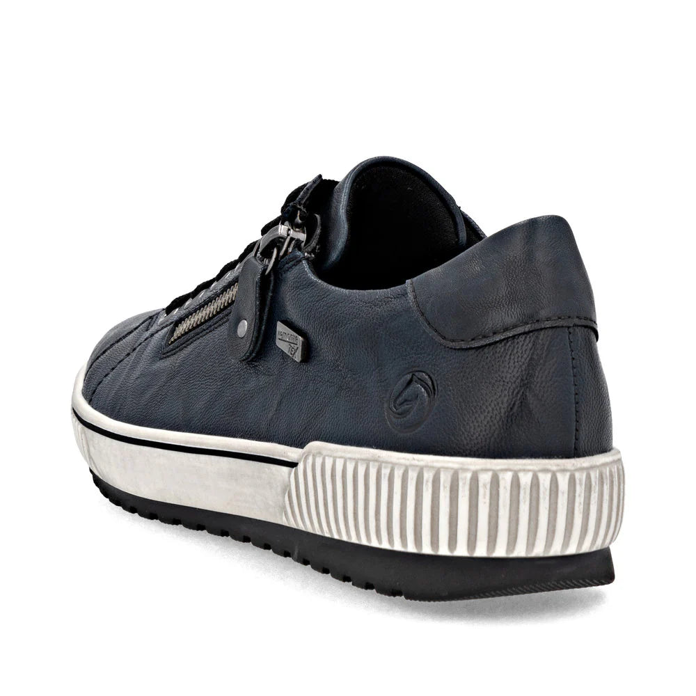 Remonte Women's Maditta 00 Waterproof Sneaker in Navy