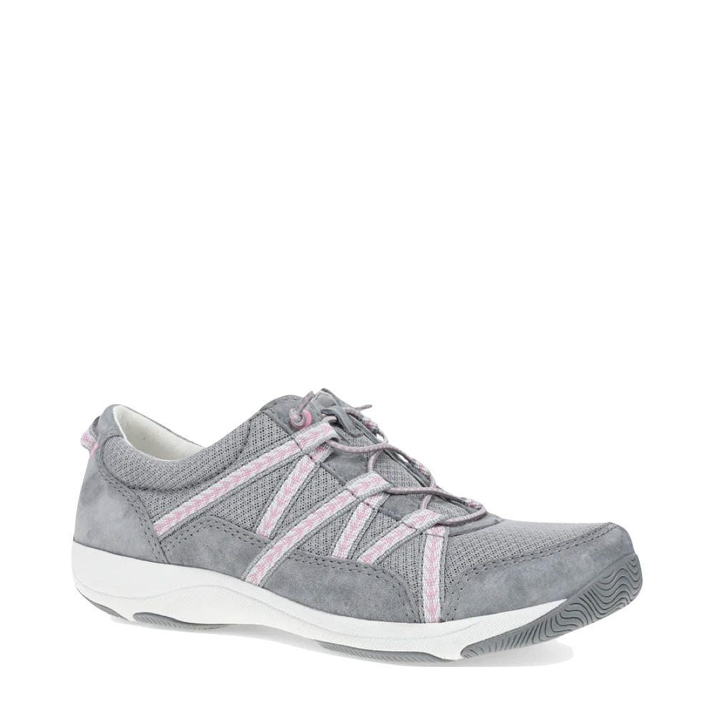 Mudguard and Toe view of Dansko Harlyn Sneaker for women.