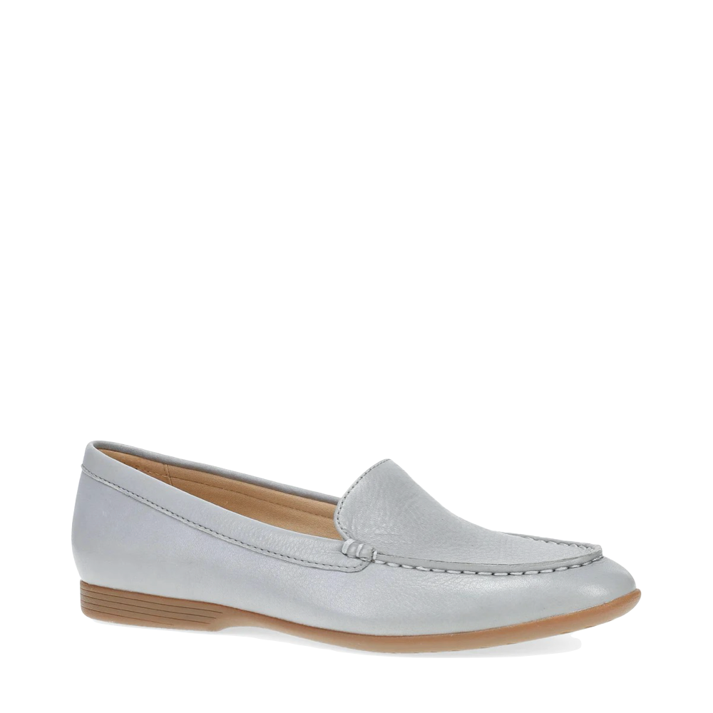 Toe view of Dansko Lorri Leather Loafer for women.