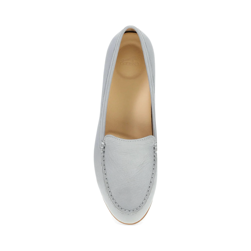 Top-down view of Dansko Lorri Leather Loafer for women.