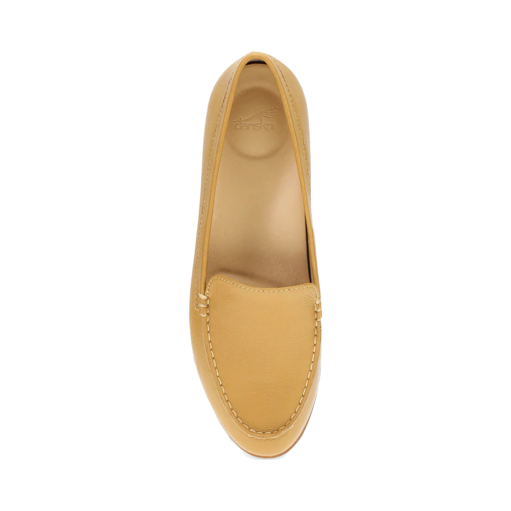Top-down view of Dansko Lorri Leather Loafer for women.