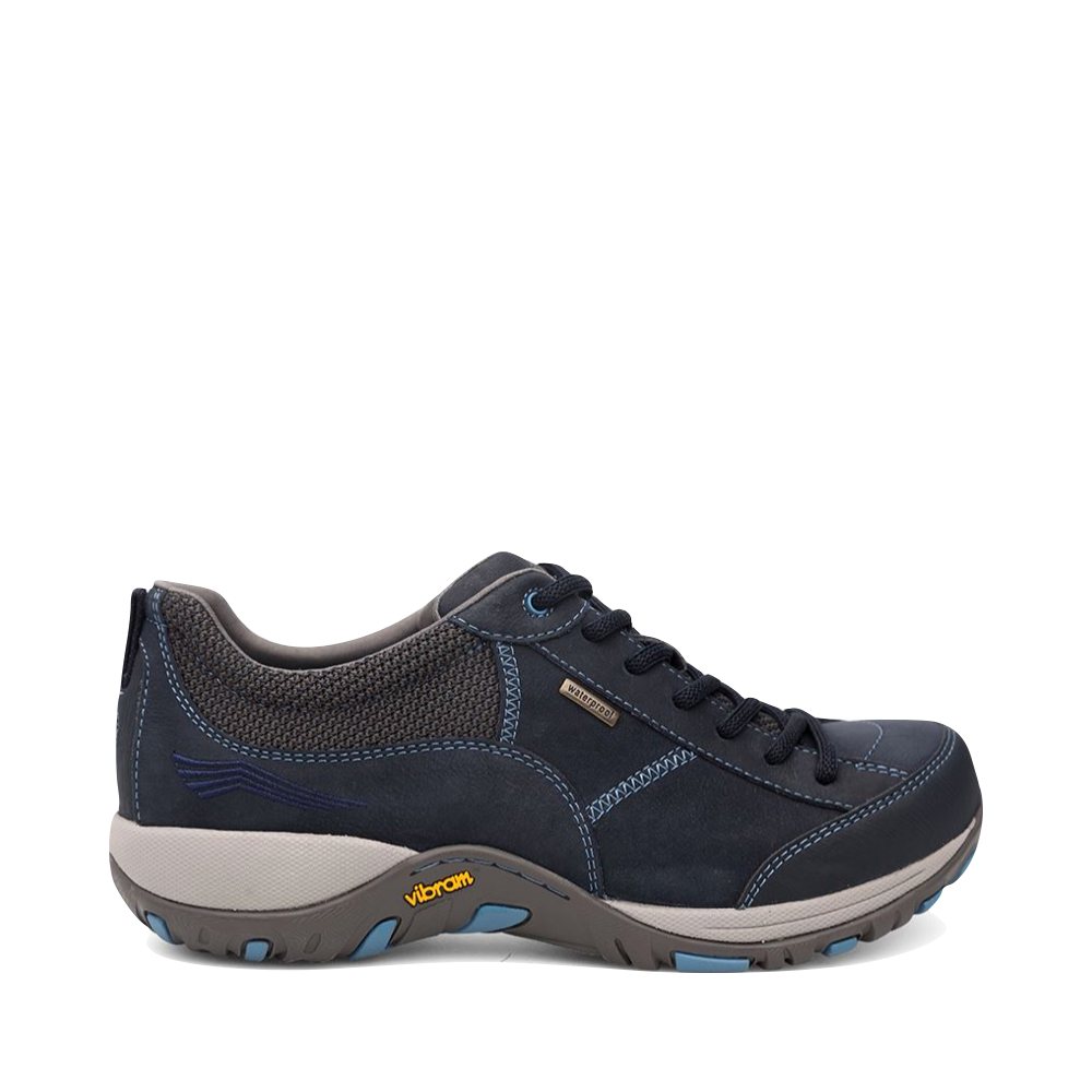 Side (right) view of Dansko Paisley Waterproof Lace for women.