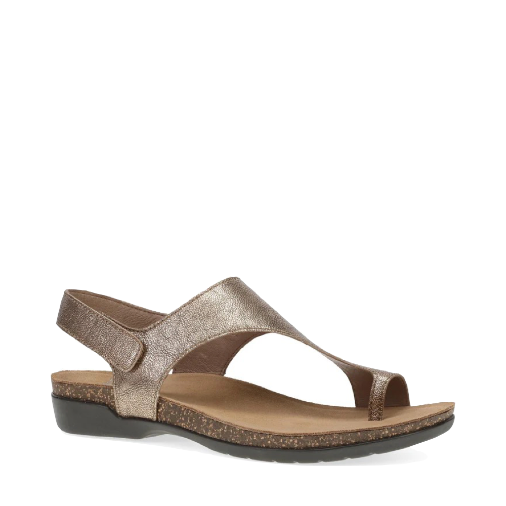 Toe view of Dansko Reece Thong Sandal for women.