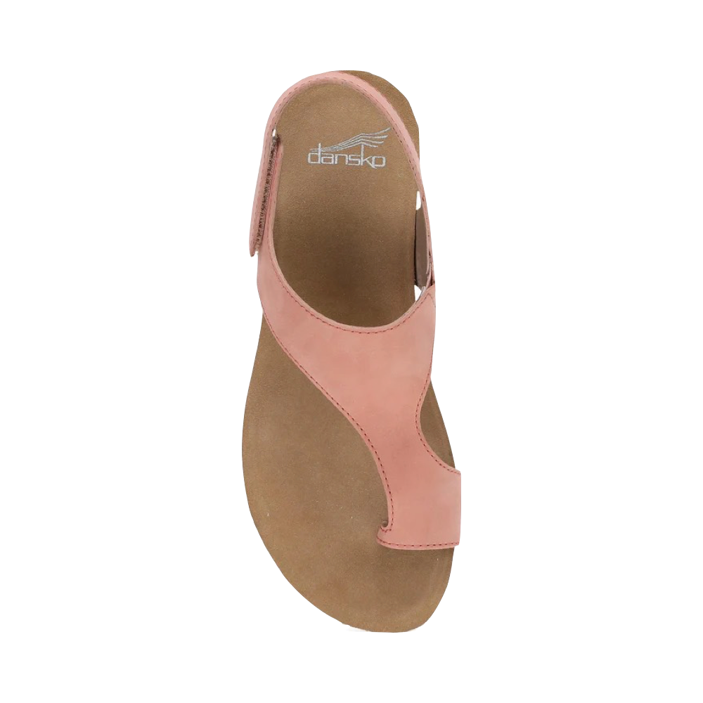Top-down view of Dansko Reece Thong Sandal for women.