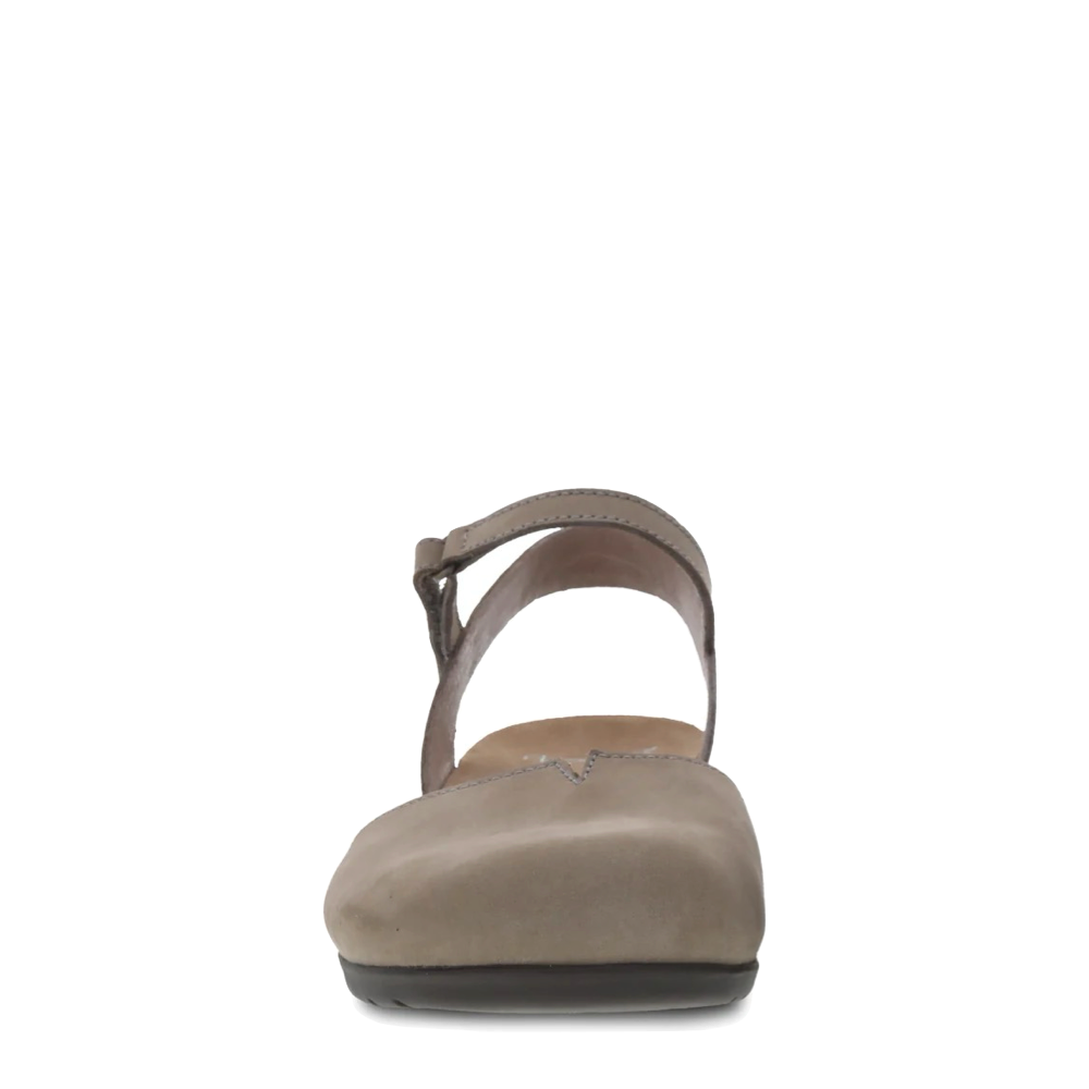 Front view of Dansko Rowan Closed Toe Sandal for women.