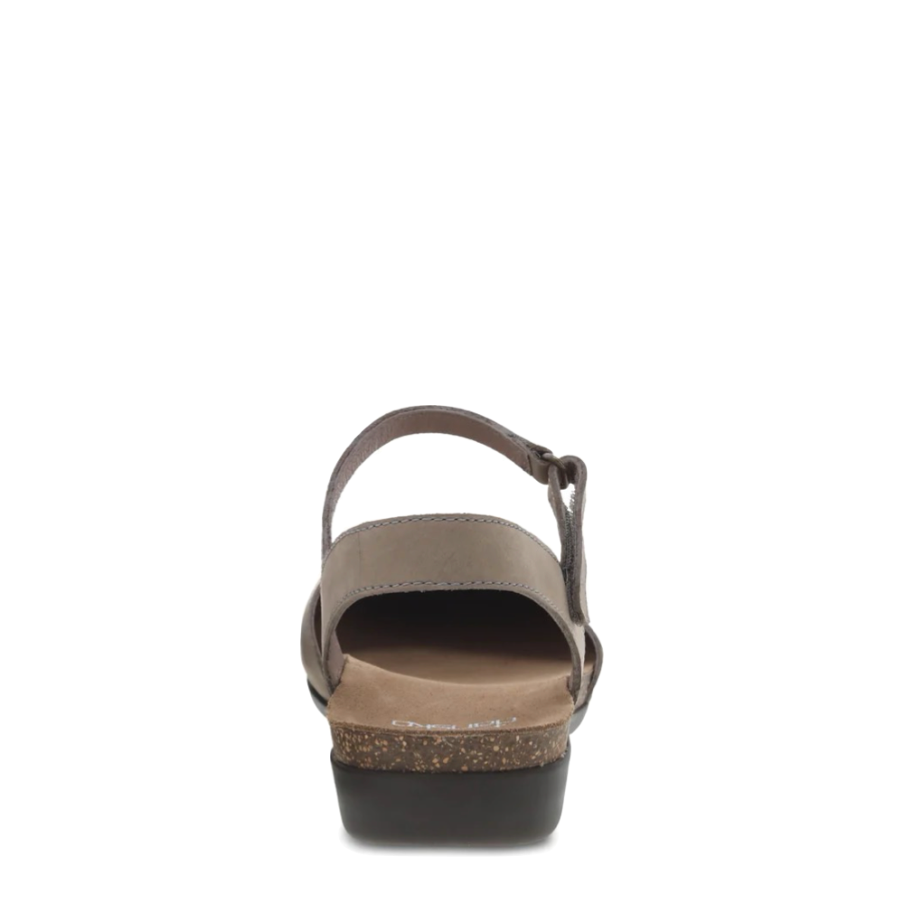 Back view of Dansko Rowan Closed Toe Sandal for women.