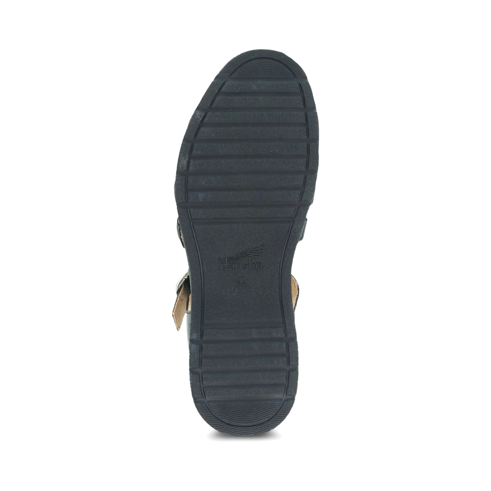 Bottom view of Dansko Roxie Strap Sandal for women.