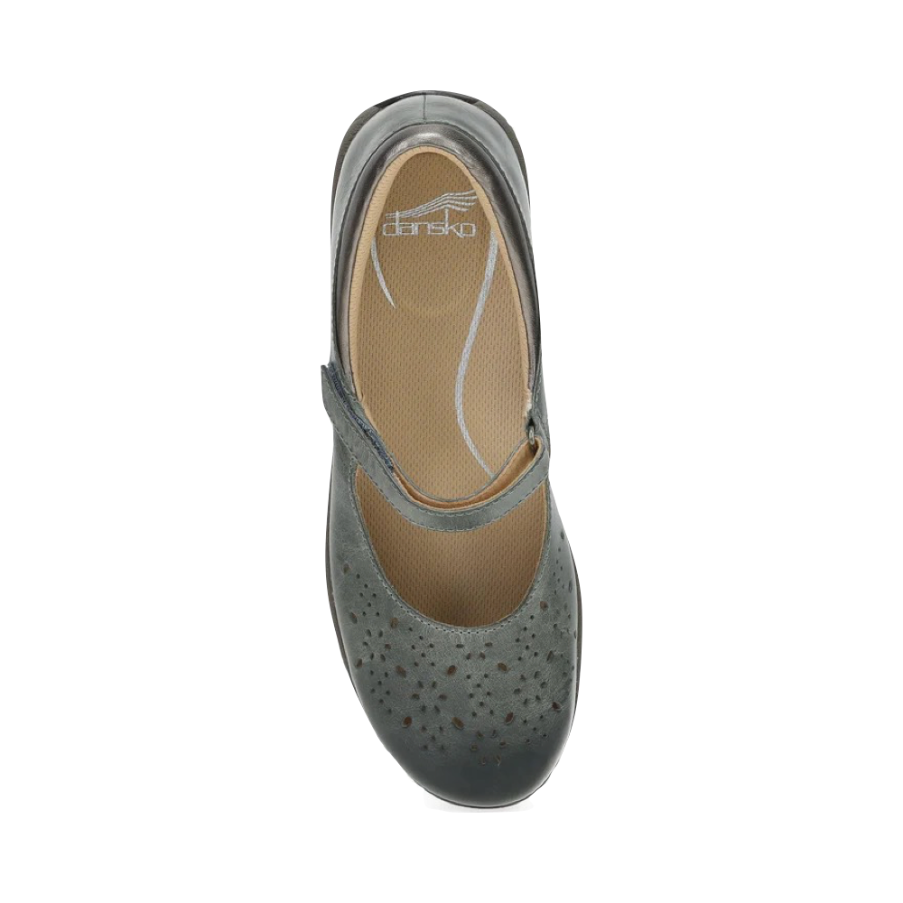 Top-down view of Dansko Stacy Mary Jane for women.