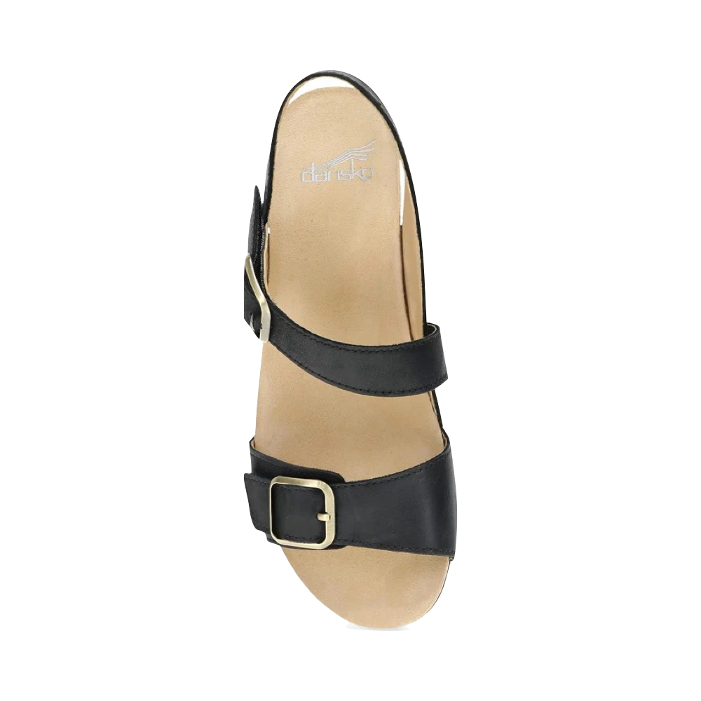 Top-down view of Dansko Trinity Heeled Sandal for women.