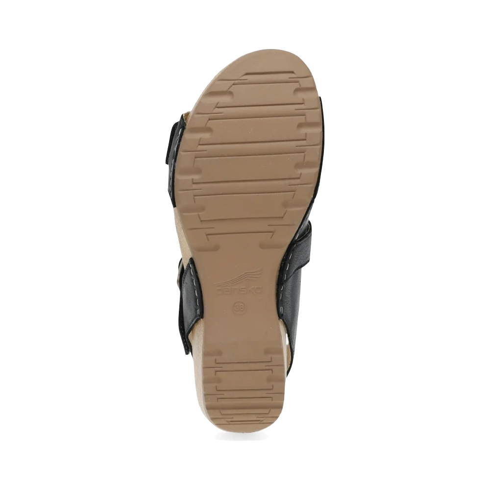 Bottom view of Dansko Trinity Heeled Sandal for women.