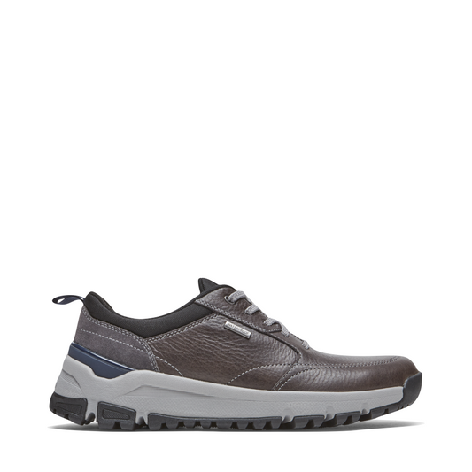 Dunham Men's Glastonbury Ubal Waterproof Shoe in Steel Grey