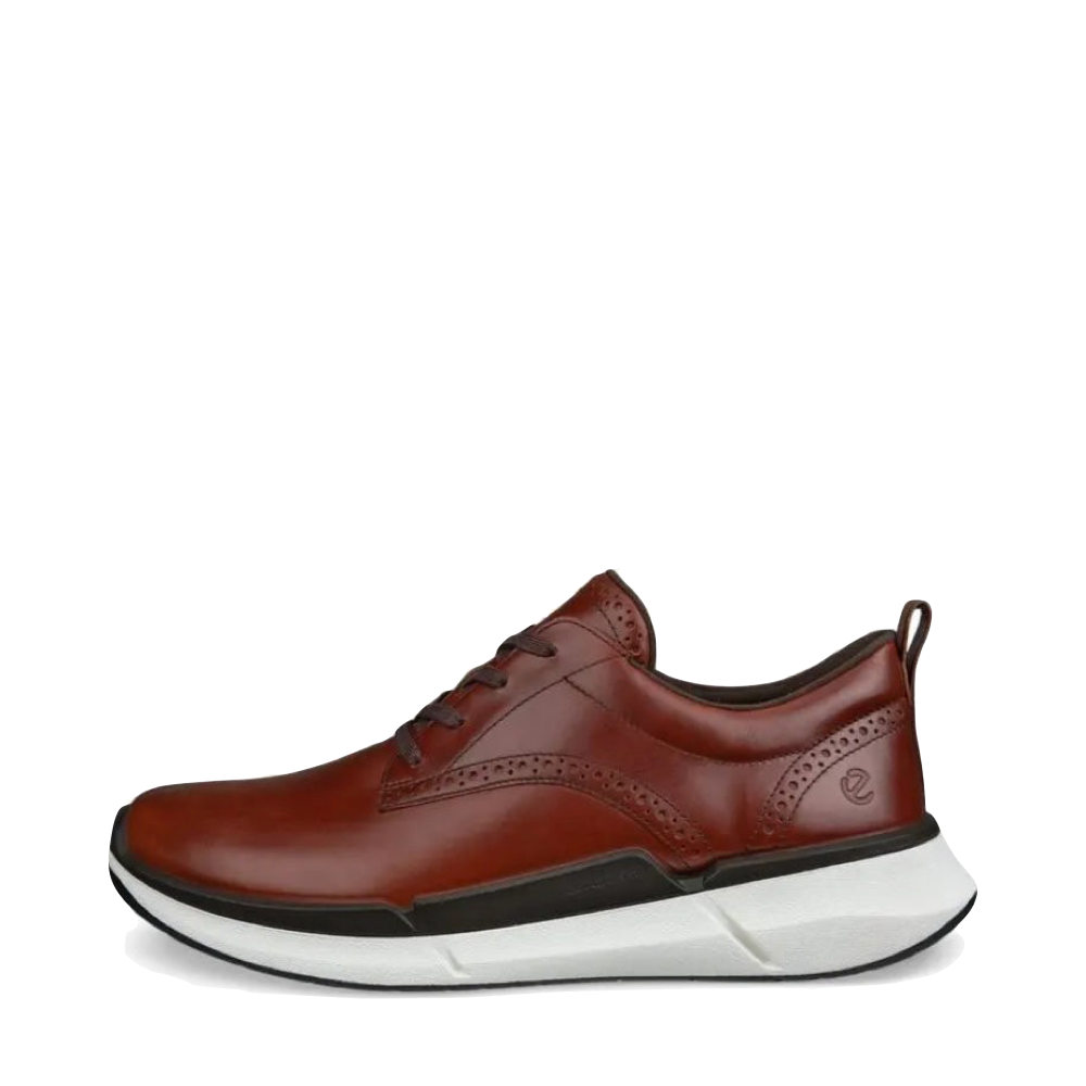 Ecco Men s Biom 2.2 Hybrid Leather Sneaker in Cognac V A Bootery INC