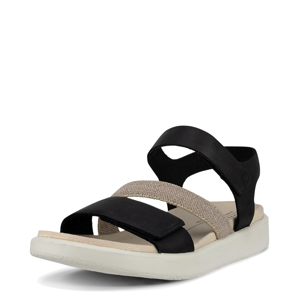 Toe view of Ecco Flowt 2 Band Sandal for women.