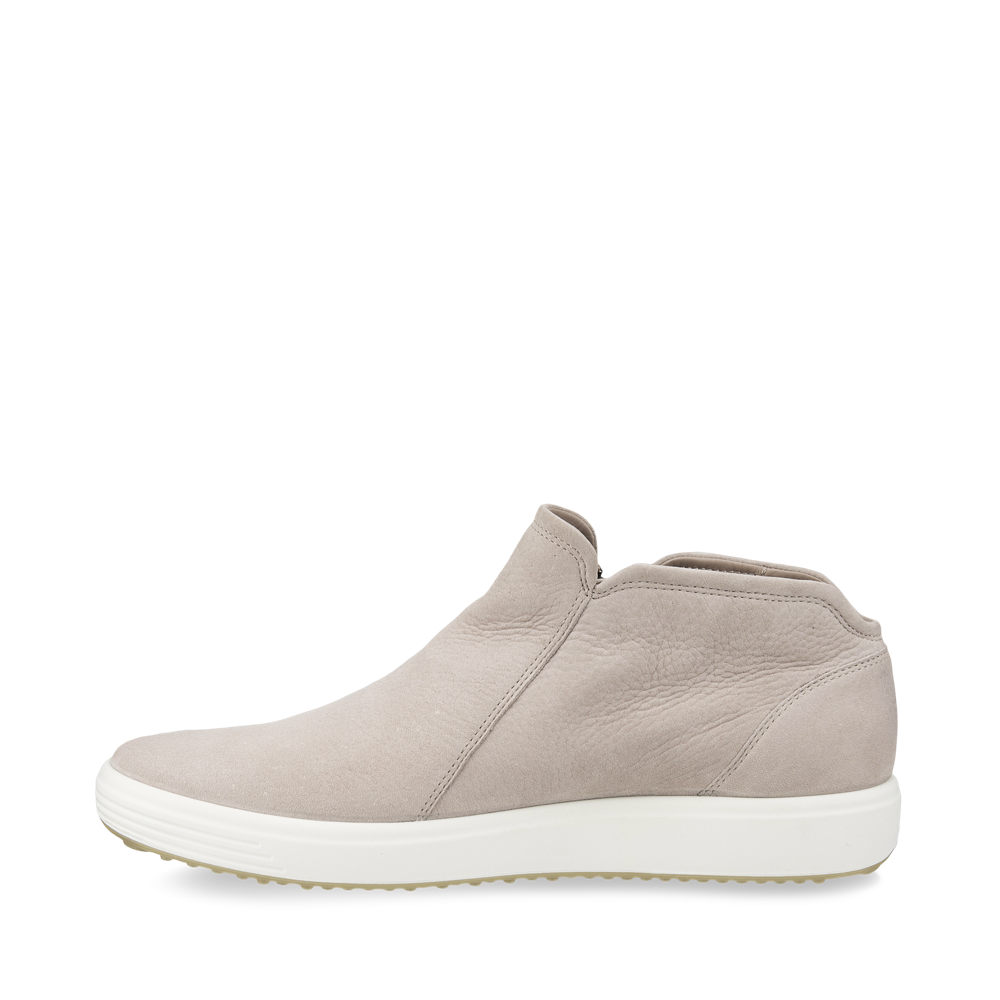 Side (left) view of Ecco Soft 7 Zip Bootie Sneaker for women.