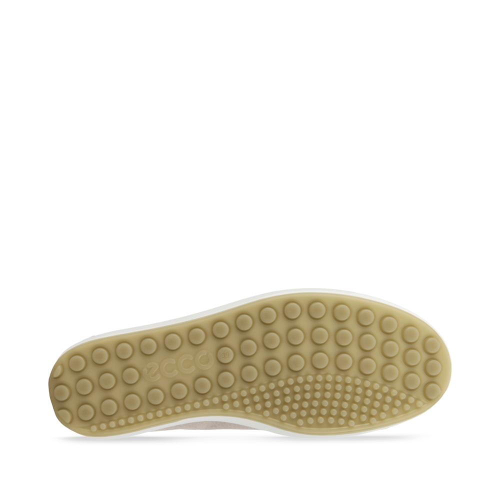 Bottom view of Ecco Soft 7 Zip Bootie Sneaker for women.