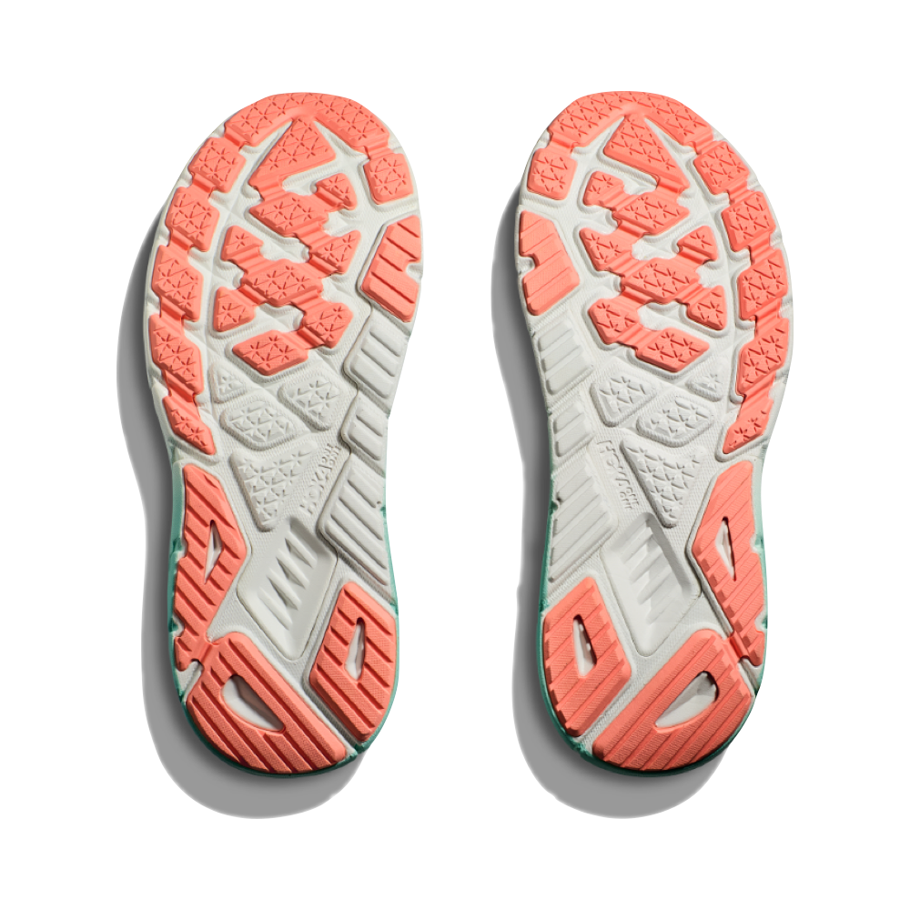 Bottom view of Hoka Arahi 7 Sneaker for women.