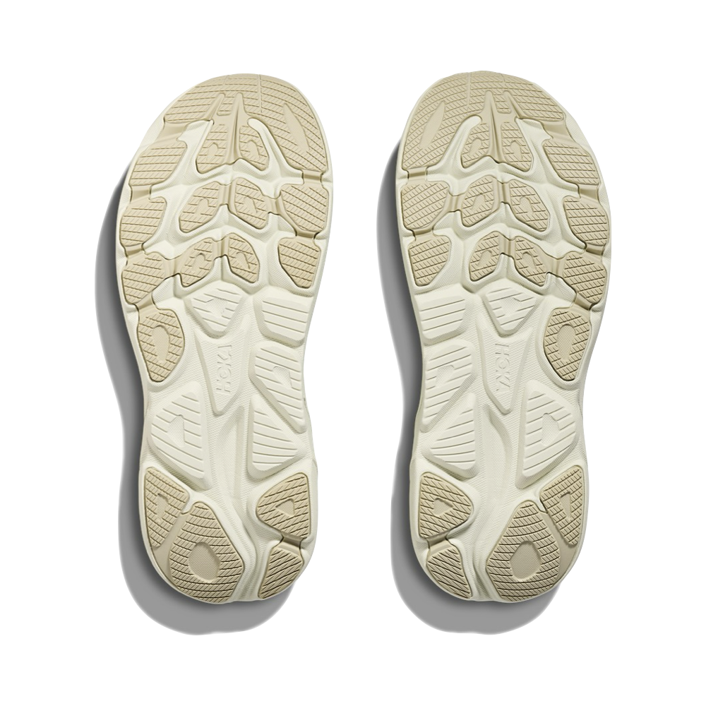 Bottom view of Hoka Clifton 10 Sneaker for women.