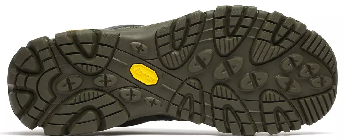 Merrell Men's Moab 3 Waterproof Hiking Shoe in Black/Beluga