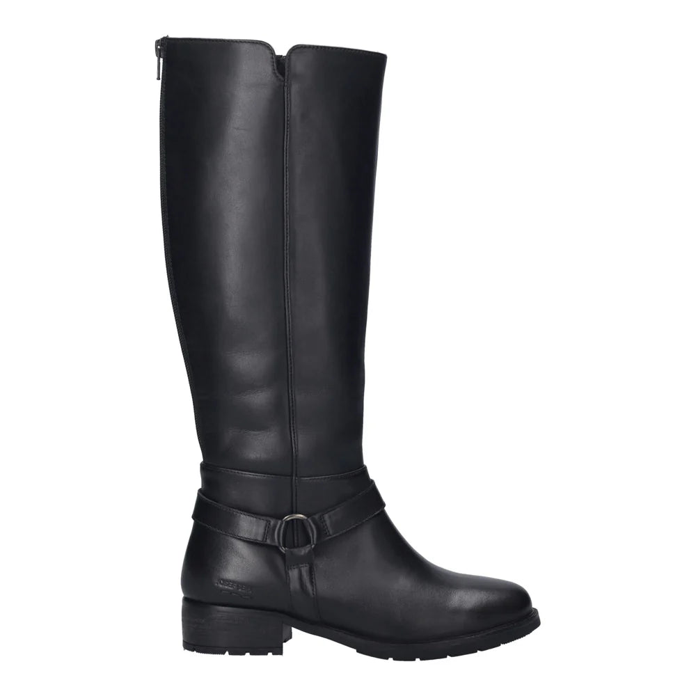 Josef Seibel Women's Kate 08 Tall Leather Boot in Black