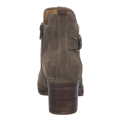 Josef Seibel Women's Gloria 04 Heeled Boot in Taupe Suede