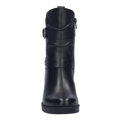 Josef Seibel Women's Gloria 07 Mid Heeled Boot in Black