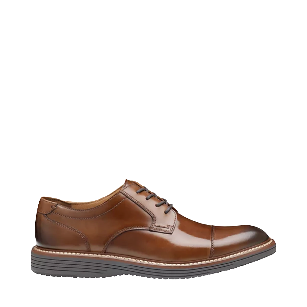 Side (right) view of Johnston & Murphy Upton Dress Cap Toe for men.