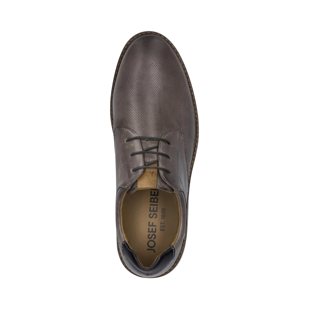 Top-down view of Josef Seibel Stuart 02 Perfed Dress Shoe for men.
