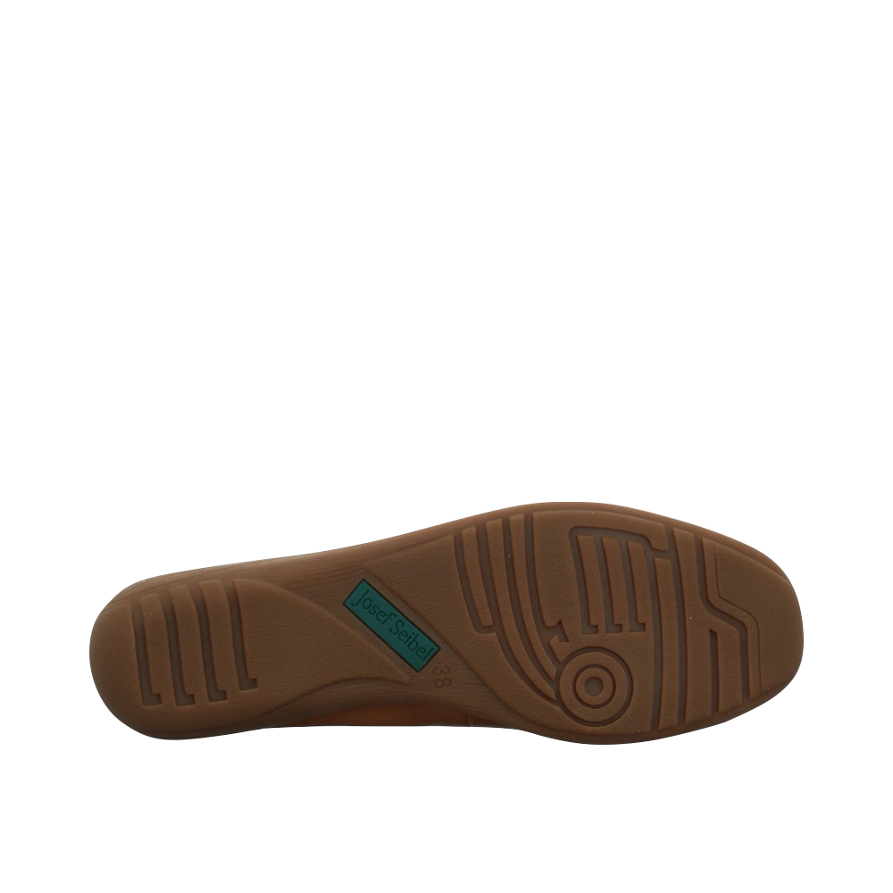 Bottom view of Josef Seibel Fenja 01 Leather Flat for women.