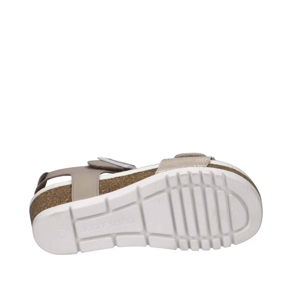 Bottom view of Josef Seibel Quinn 02 Wedge Sandal for women.