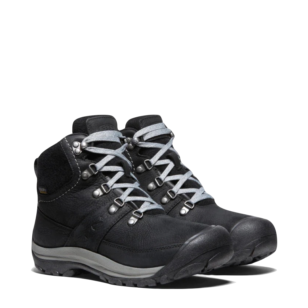 Mudguard and Toe view of Keen Kaci 3 Waterproof Boot for women.