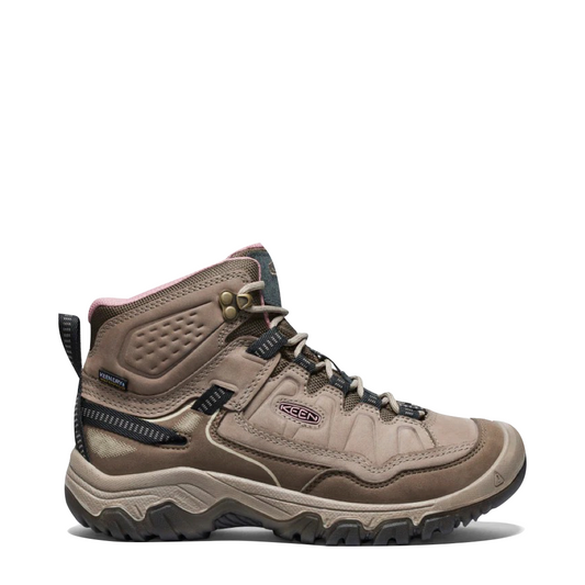 Side (right) view of Keen Targhee IV Waterproof Hiking Boot for women.