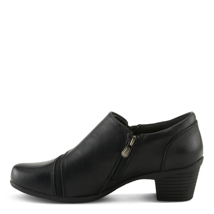 Spring Step Women's Klay Heeled Shootie in Black