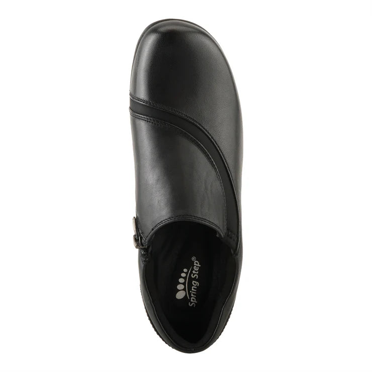 Spring Step Women's Klay Heeled Shootie in Black
