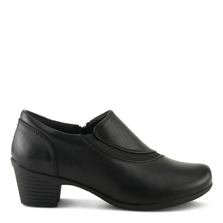 Spring Step Women's Klay Heeled Shootie in Black